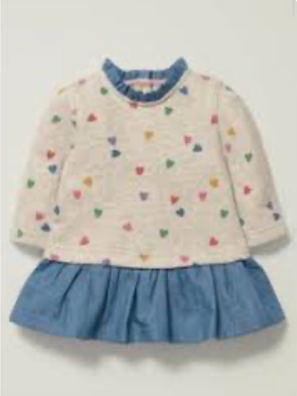 Mini Boden Baby Girls' Tiered Sweatshirt
Dress with a multi colors